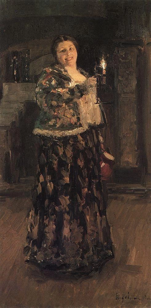 Konstantin Korovin - Padrona di casa, Galleria Tretyakov, Mosca